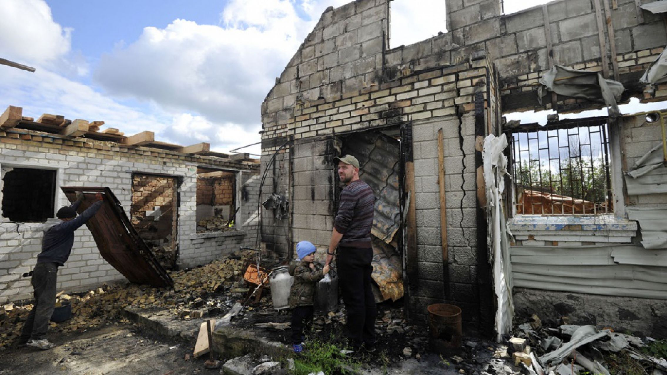 Rusia atacó Kiev en la víspera de año nuevo